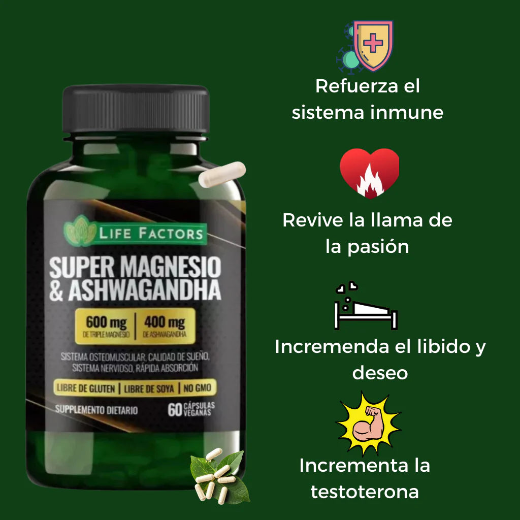 Magnesio + Ashwagandha