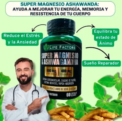 Magnesio + Ashwagandha